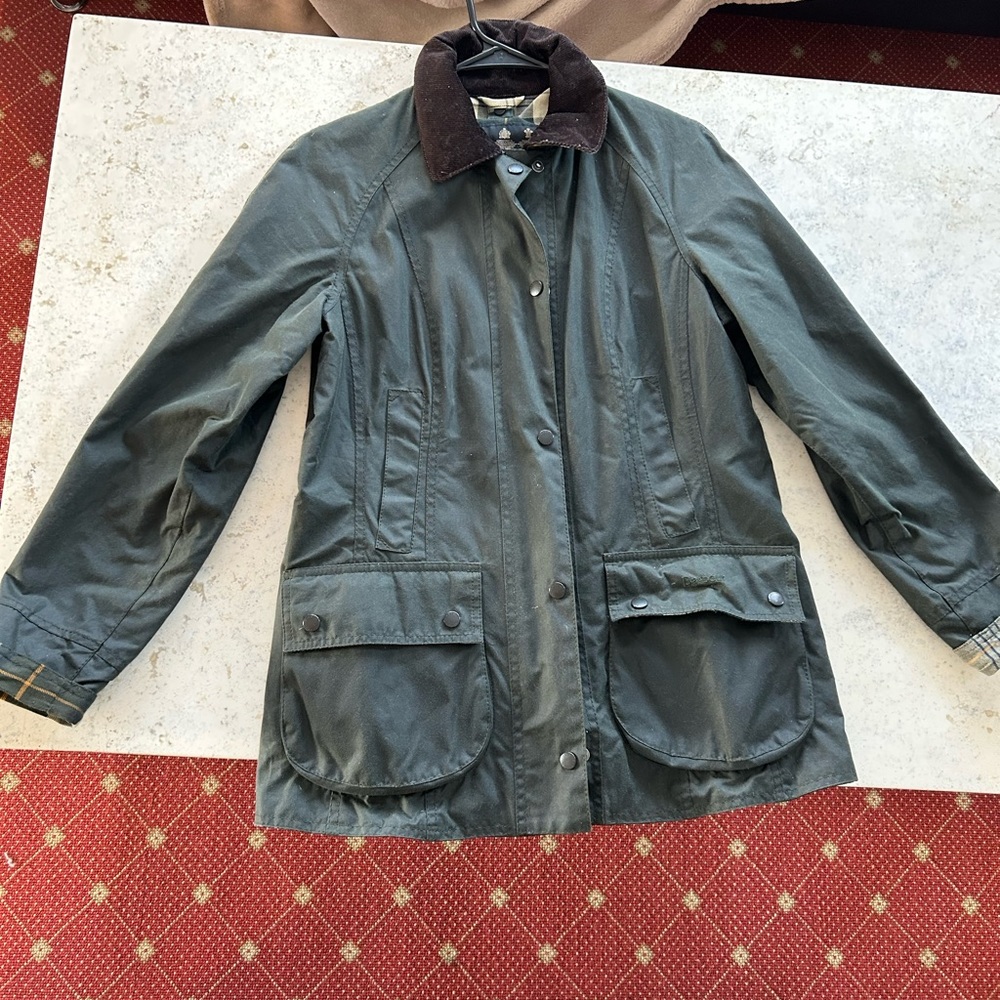 Barbour tartan women’s jacket